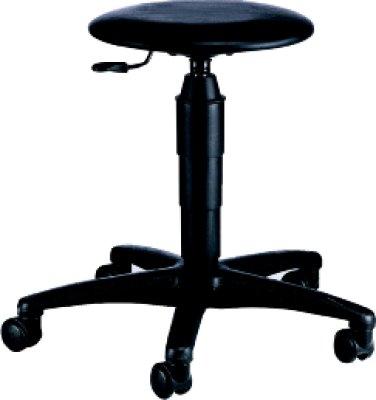 Hocker TEC 60 KU Kunstleder schwarz