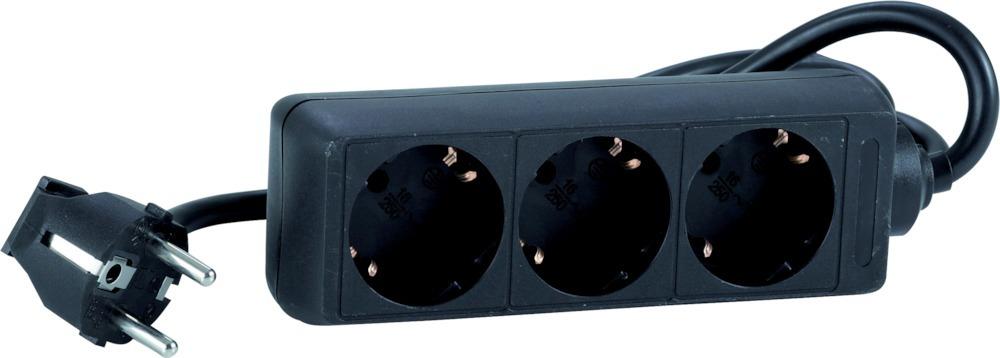 Hedi Steckdosenleiste IP201,4m 3-fach H05VV-F3G1,0