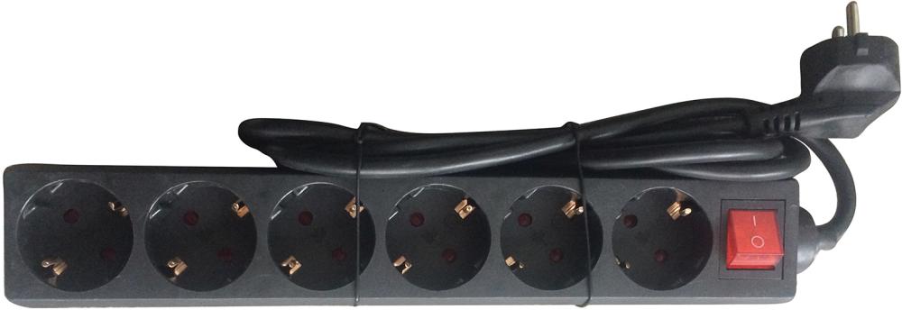 Fortis Steckdosenleiste 1,4m H05VV 6Fach