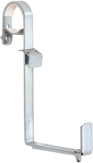 ALBA Krapf Balkonkastenhalter für Rundgeländer, verzinkt