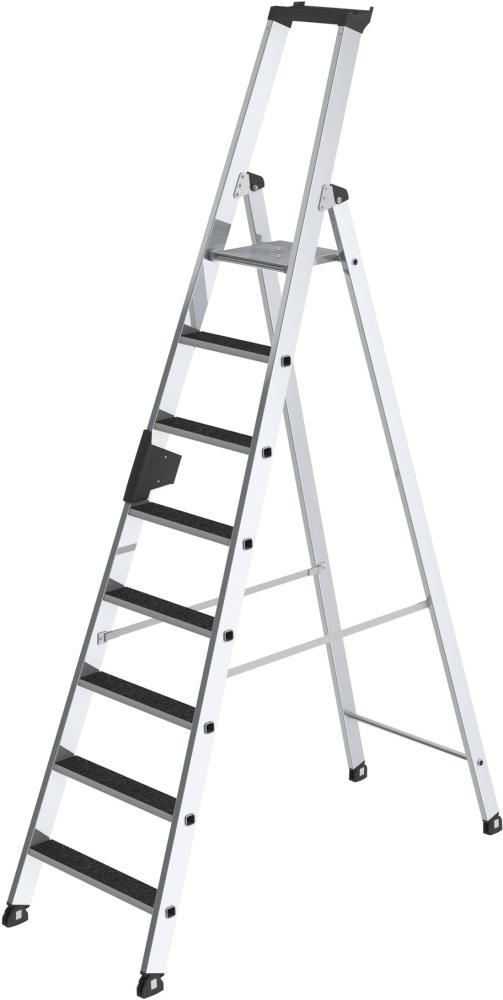 Alu-Stehleiter 1x8 St. m. clip-step R13