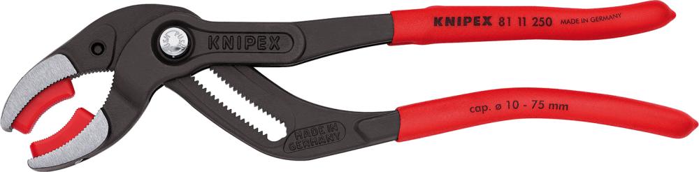 Knipex Syphon-Greifzange poliert250mm m.Backen