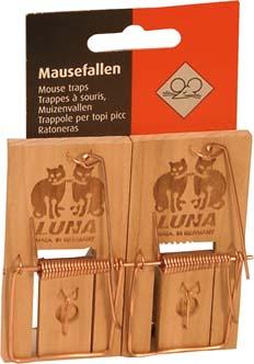 Deufa Luna Mausefalle, 2 Stück SB-verpackt