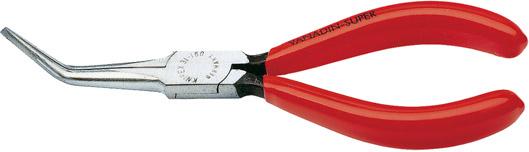 Knipex Nadelzange gebogen mit Kunststoff-Griffen 160mm