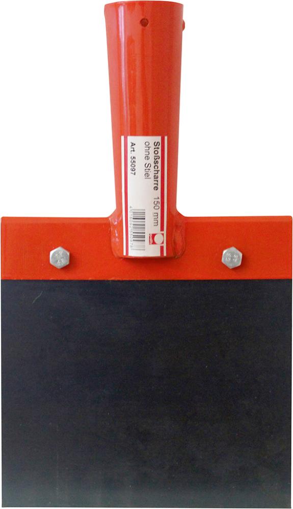 Stoßscharre ohne Stiel 150 mm