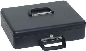 Geldkassette, schw. ,Euroein.,370x290x110