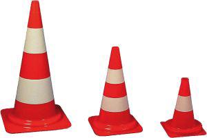 Verkehrsleitkegel PVC orange, 320 mm