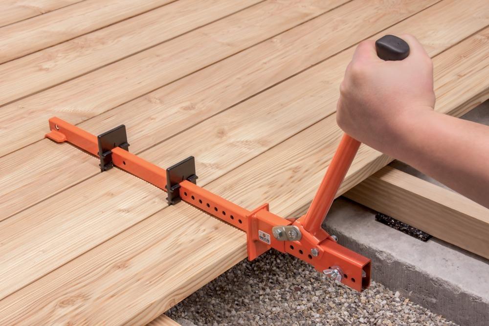 Heco Terrassendielenspanner
