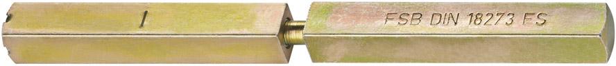 FSB Antipanikstift, 05 0125, 9x104mm, Stahl verzinkt