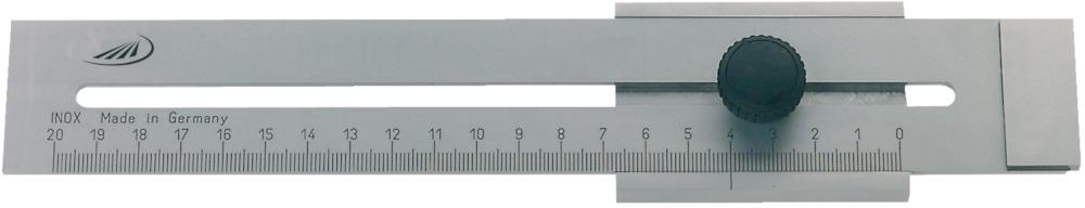 Helios Preisser Präzisions Streichmass 200mm