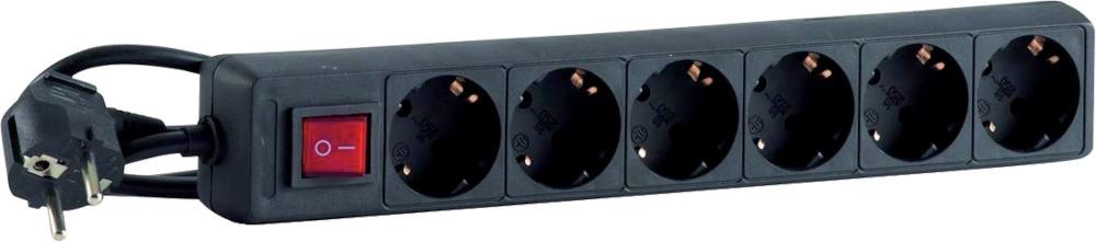 Hedi Steckdosenleiste IP201,4m 6-fach H05VV-F3G1,0