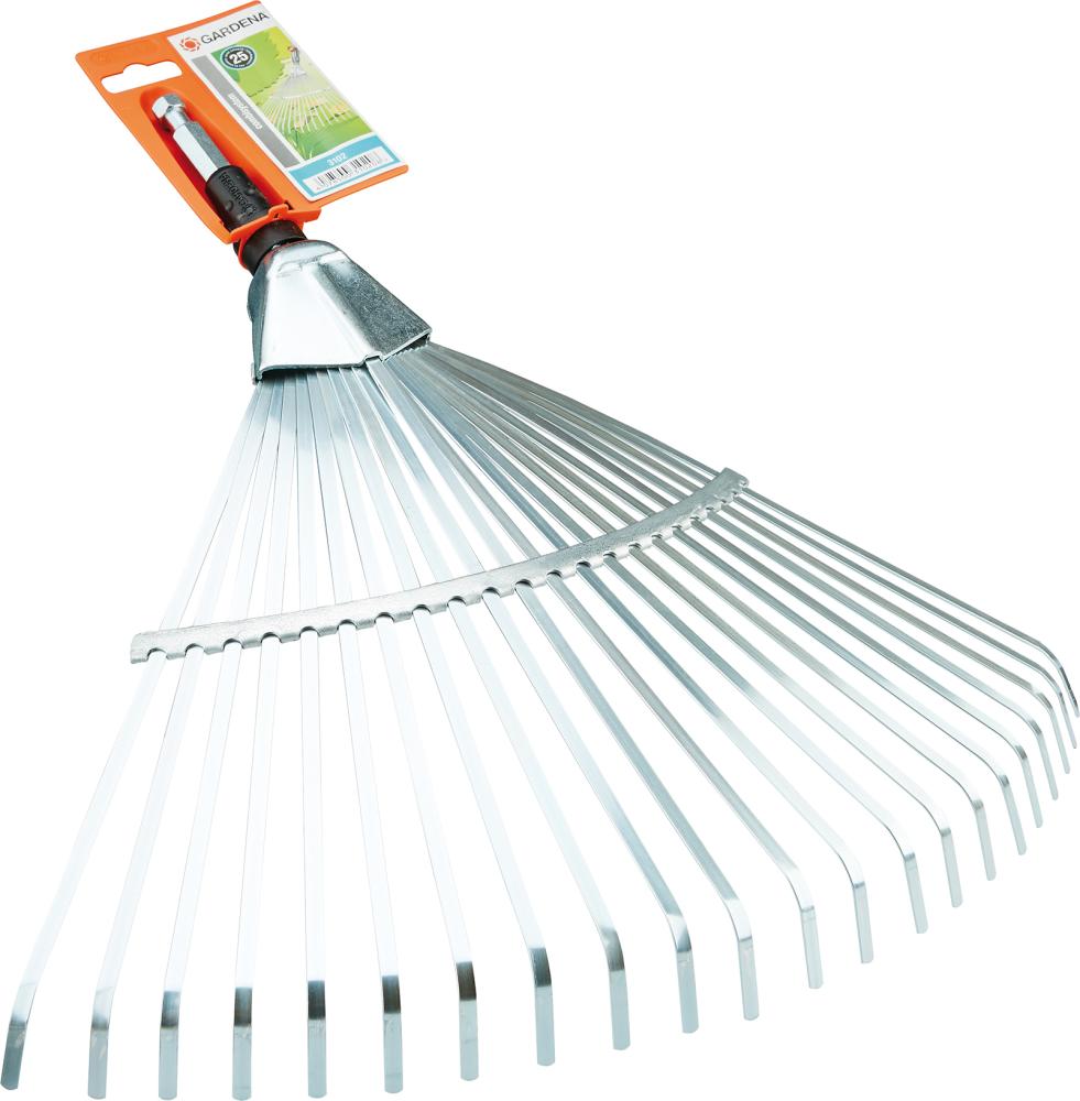 Gardena combisystem Fächerbesen 50cm breit Federstahlzinken