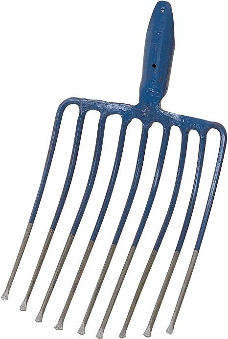 Ideal Steingabel 9 Zinken mit Federdülle