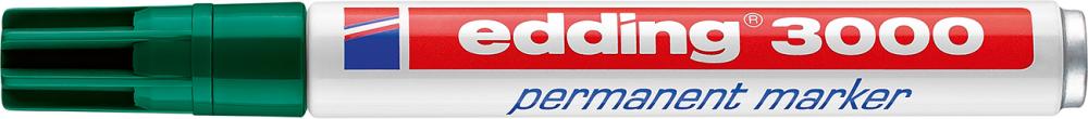 edding Permanentmarker 3000 4-3000004 1,5-3mm Rundspitze gn