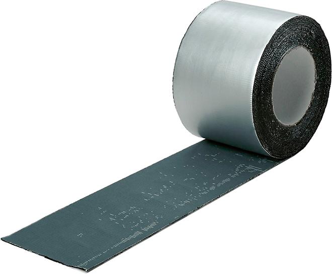 illbruck Bitumen Kleb- und Dichtband Alu ME104, selbstklebend, 100x1,2mm 10m Rolle