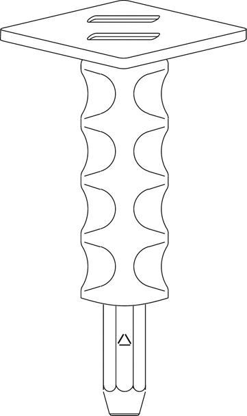Fixpin Setzeisen schwarz, 20 x 170 DQ