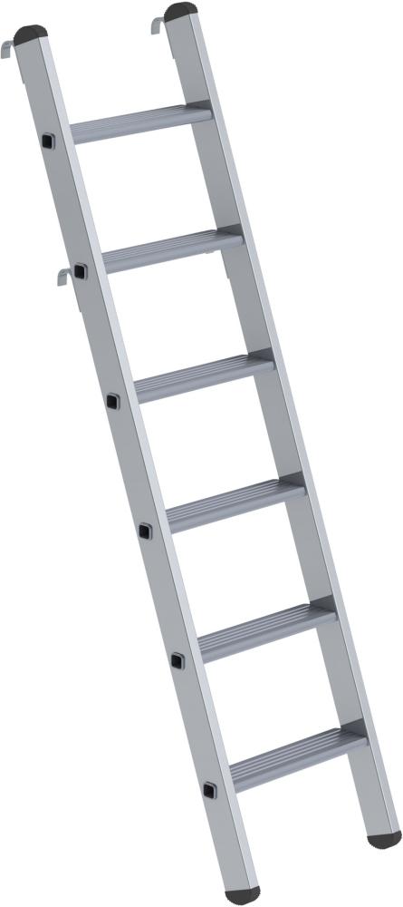Regalleiter alu 6 Stufen einhängbar