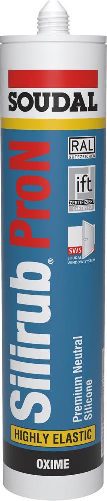 SOUDAL Dichtstoff weiß Silikon SILIRUB