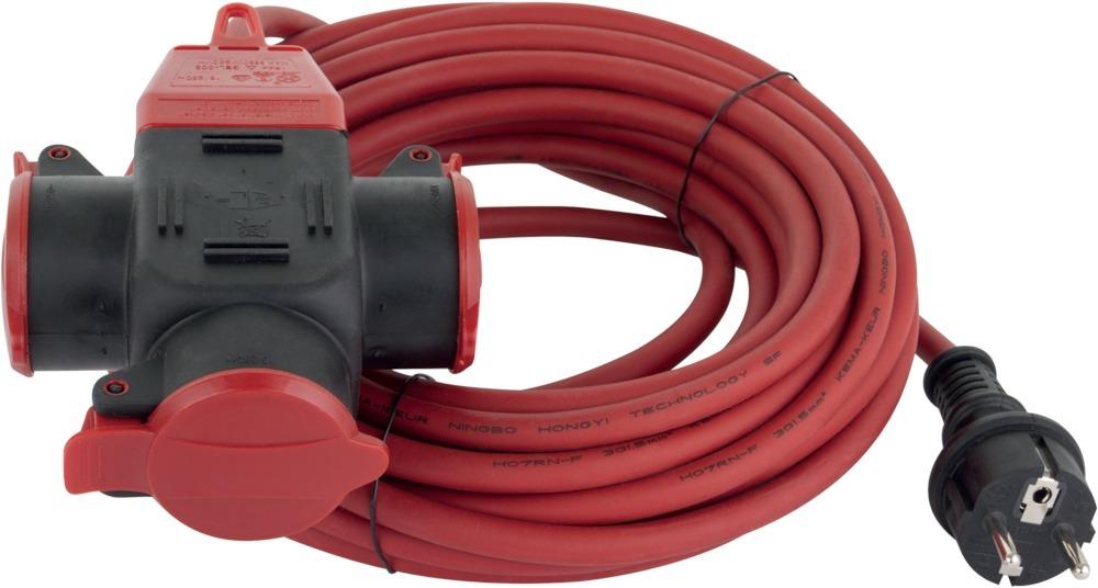Verlängerung 10m 3 Wege IP44