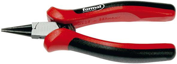Format Rundzange Elektronik spitzrund 130mm