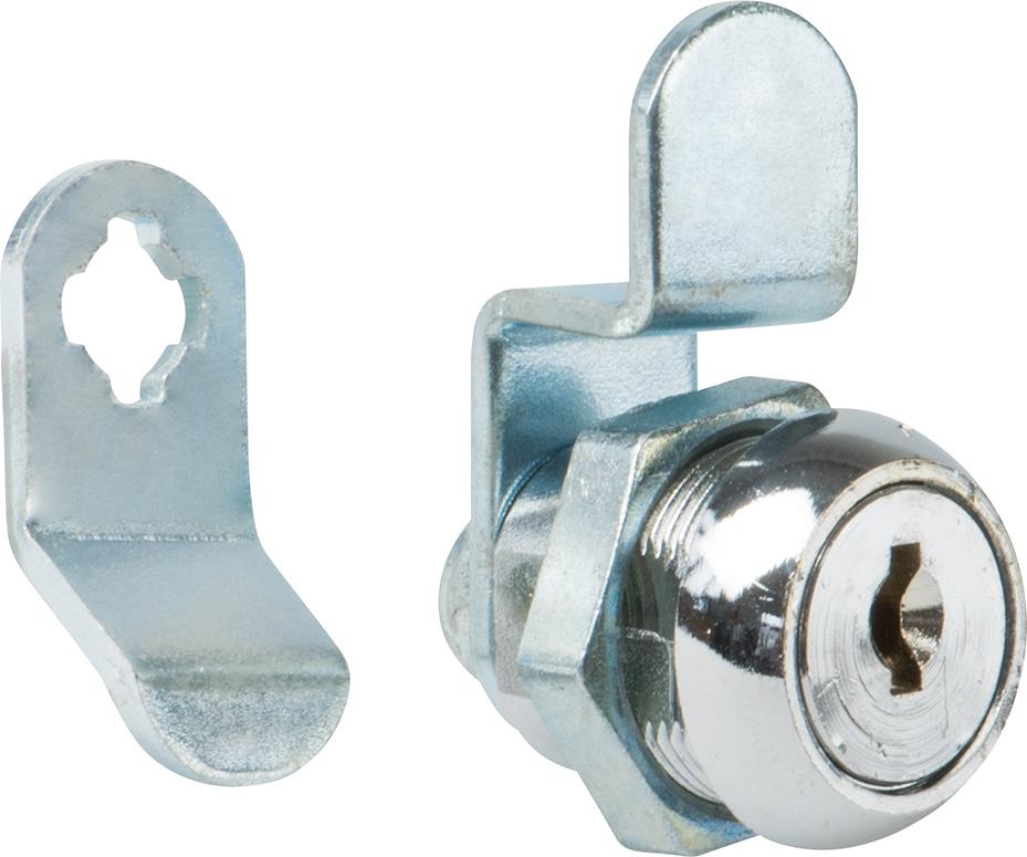 Burg-Wächter Briefk.-Hebelzylinder, ZBK 72 SB, versch.schließ., gekröpft, Stahl verzinkt