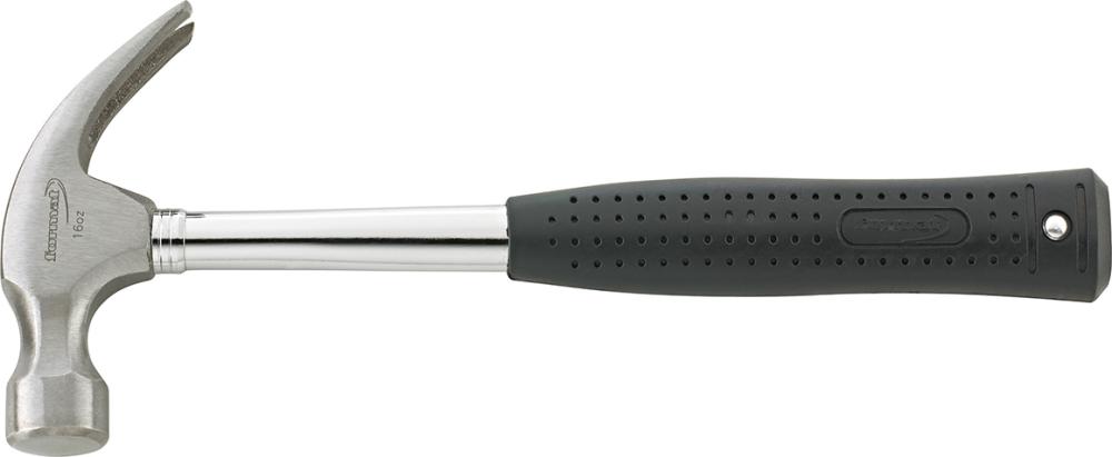 Format Klauenhammer mit Stahlrohrstiel 450g