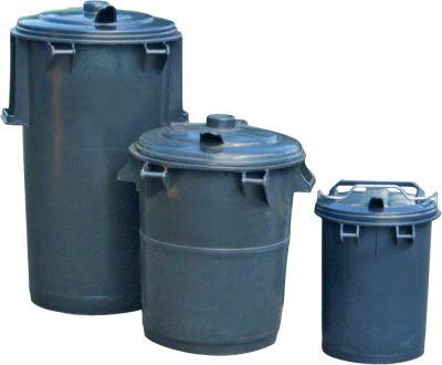 Mülleimer Kst. 35 Liter, mit Bügel