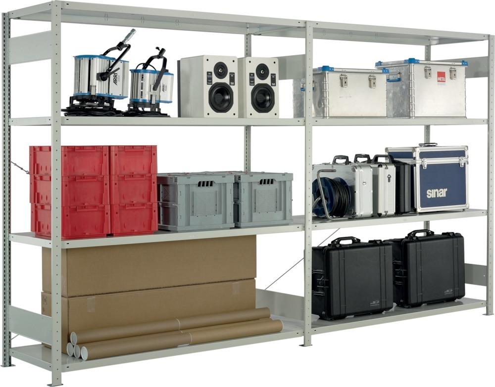 Meta Steckregal-AF XXL H2000mmm.4Böd.,1700x400mm