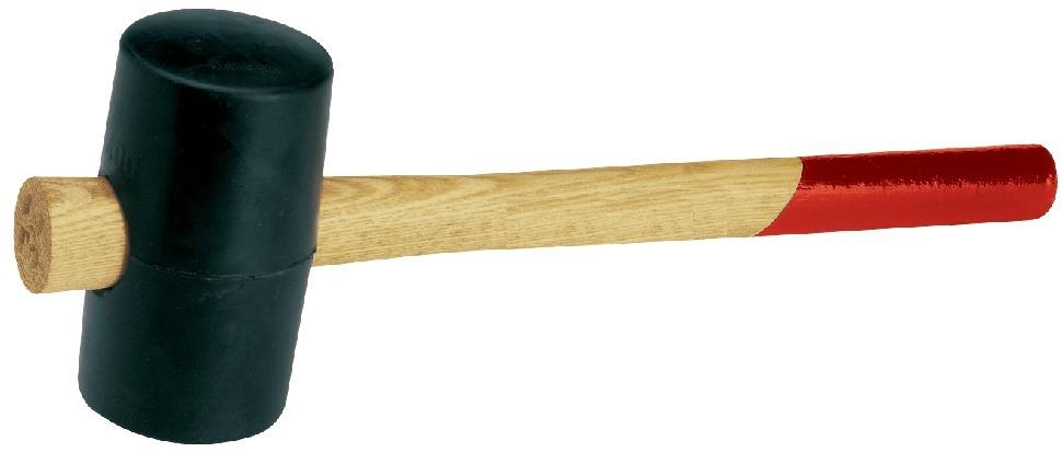 Fortis Gummi-Komp.Hammer Gr.0A 40mm schwarz