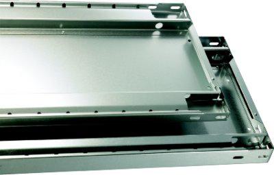 Fachboden verzinkt 150kg 400 mm VE 2 FORMAT