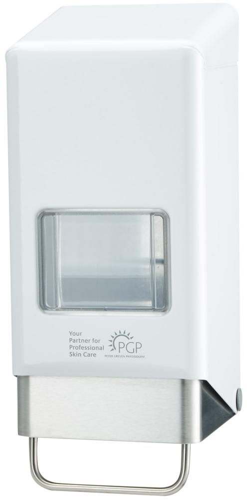 Greven VARIOMAT M Hautpflege-Spender-System weiß Metall für 1+2 Liter Varioflaschen