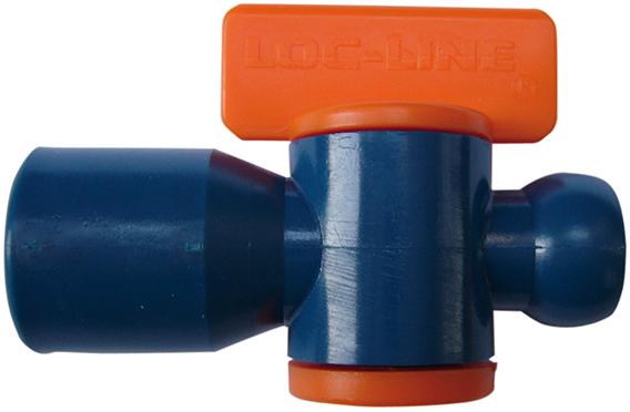 LOC-LINE Abstellhahn 2-teilig für Kühlmittelschlauch 1/2" NPT-Innengewinde